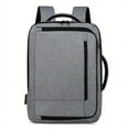 thumbnail image 1 of Large Capacity Computer Bag Business Double Back Portable Dual-purpose School Bag Commuter Backpack Multi-layer Backpack, 1 of 5