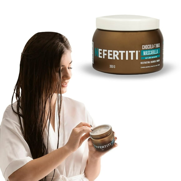 Mascarilla Doble Keratina Nefertiti Chocola-T Max350 g