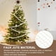 thumbnail image 4 of Cinta de Yute con Alambre de Malla Uxcell, 2.5 Pulgadas x 30 Yardas, Cintas de Tela Natural para Navidad, Halloween, Fiestas, Bodas, Manualidades DIY, Blanca, 4 of 6