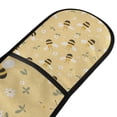 thumbnail image 4 of Yayeee Double Oven Mitt Kitchen Heat Resistant Baking 35" x7" Quilted Glove, Cute Bee Pattern, 4 of 6