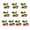 B, variant on Soumake 10Pcs Cherry Beauty Nail Art Rhinestones Sparkling Ins Style Three-Dimensional Alloy Decorations For Nails Jewelry