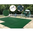 thumbnail image 3 of WaterWarden Inground Mesh Pool Safety Cover for a 16’ x 32’ Rectangle Pool, Right Step, 20-Year Warranty, 3 of 5