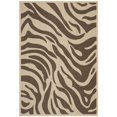 thumbnail image 3 of Transitional Rug - Courtyard 6000 Polypropylene -Cream/Chocolate Style-B-Color:Cream/Chocolate,Design:Transitional,Shape:Accent,Size:2' 8''L x 1' 8''W, 3 of 3
