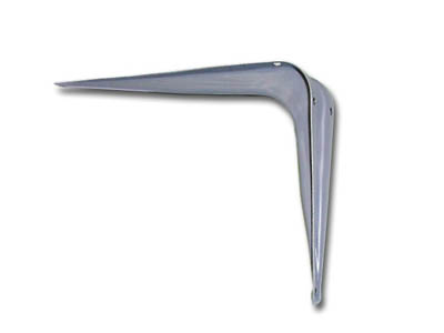National Hardware Stanley Baked Enamel Gray Color Utility Shelf Brackets NM17 (8"X10" NM171074)