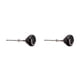 thumbnail image 3 of Vogacara Adjustment Knob Assembly Accs Classic for A Bike  Exercise Performance Gym 2piezas Negro con tornillos, 3 of 6