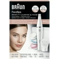 Braun 851 FaceSpa MiniFacial Epilator with 4 Facial Cleansing Brushes
