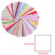 thumbnail image 3 of Inteprter 100 Uds patrón de Color al azar DIY artesanía tela de algodón Sset costura acolchado decoración de colección de recortes 10x10cm Tela de costura y artesanía Inteprter  HA5370-00B, 3 of 6