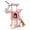 Pink, variant on HHBEAUTY Cat Tree, 42in Play Tower for Indoor Cats, Kitten House with Large Perch & Scratching Posts & Cozy Condo & Scratching Ramp, Cat Furniture Activity Center, Beige