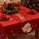 thumbnail image 5 of Eoozwa Christmas Tablecloth 72.74 Inches Long Nylon Material with Festive Patterns for Holiday Dining Decor Washable Design, 5 of 5
