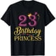 thumbnail image 1 of Camiseta de Cumpleaños 23 "Princesa" para Mujer - Diseño Divertido y Original - Talla Mujer, 1 of 7