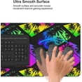 thumbnail image 5 of Gaming Mouse Pad Large Desk Mat,Desk Pad Extended Keyboard Pad,Anti-Slip Rubber Base Mouse Pad for Women Girls Work,Game,Office,Home 35.4"X15.7",Geometryn with Palm Trees, 5 of 6
