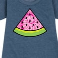 thumbnail image 3 of Instant Message - Tie Dye Watermelon - Toddler & Youth Girls Fleece Dress, 3 of 6