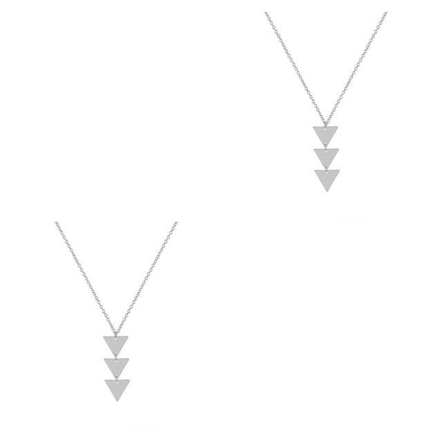 Collares de niña Sonducket Cadena de clavícula con encanto exquisito Plata CBP199267