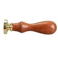 thumbnail image 2 of Clearance YOHOME Retro Classic Alphabet Initial Sealing Wax Seal Invitations Letter Brown, 2 of 8