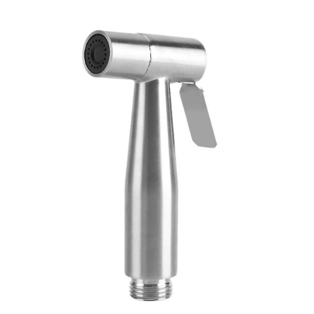 Rociador de bidé de inodoro de mano de acero inoxidable, cabezal de pulverización de agua para ducha de baño