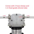 thumbnail image 4 of Bomba de diafragma autocebante de 12 V CC Bomba de agua de 10 W con tubo de silicona 2 L/min 35 PSI absorción de agua 1,5 metros adecuada para fuentes de agua potable/electrodomésticos/sistemas de ref, 4 of 5