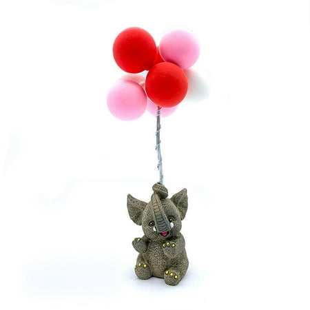

Funny Animal Hanging Ornaments with Colorful Balloon Car Rearview Mirror Pendant Gift for Kids Adults