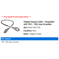 thumbnail image 2 of Tailgate Support Cable - Compatible with 1981 - 1985 Jeep Scrambler 1982 1983 1984, 2 of 2