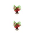 thumbnail image 3 of Greeniant 10 piezas de frescura en pecera ecológica y de bajo mantenimiento decoración de acuario decoración de pecera Artificial Type7 NO7, 3 of 6