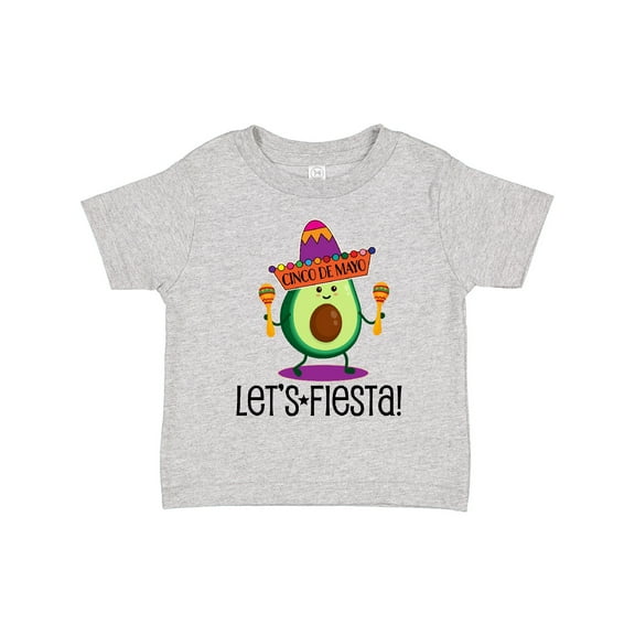 Inktastic Cinco De Mayo Lets Fiesta Avocado Boys or Girls Toddler T-Shirt