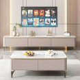 thumbnail image 3 of Retro Unit Tv Table Mueble Stand Cabinet Media Console Desk Tv Mount Lowboard Living Room Tv Kast Unit Living Room Furniture My Lux Decor Round, 3 of 10