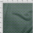 thumbnail image 2 of oneOone Georgette Viscose Fabric Floral Mandala Block Print Sewing Fabric BTY 42 Inch Wide, 2 of 4
