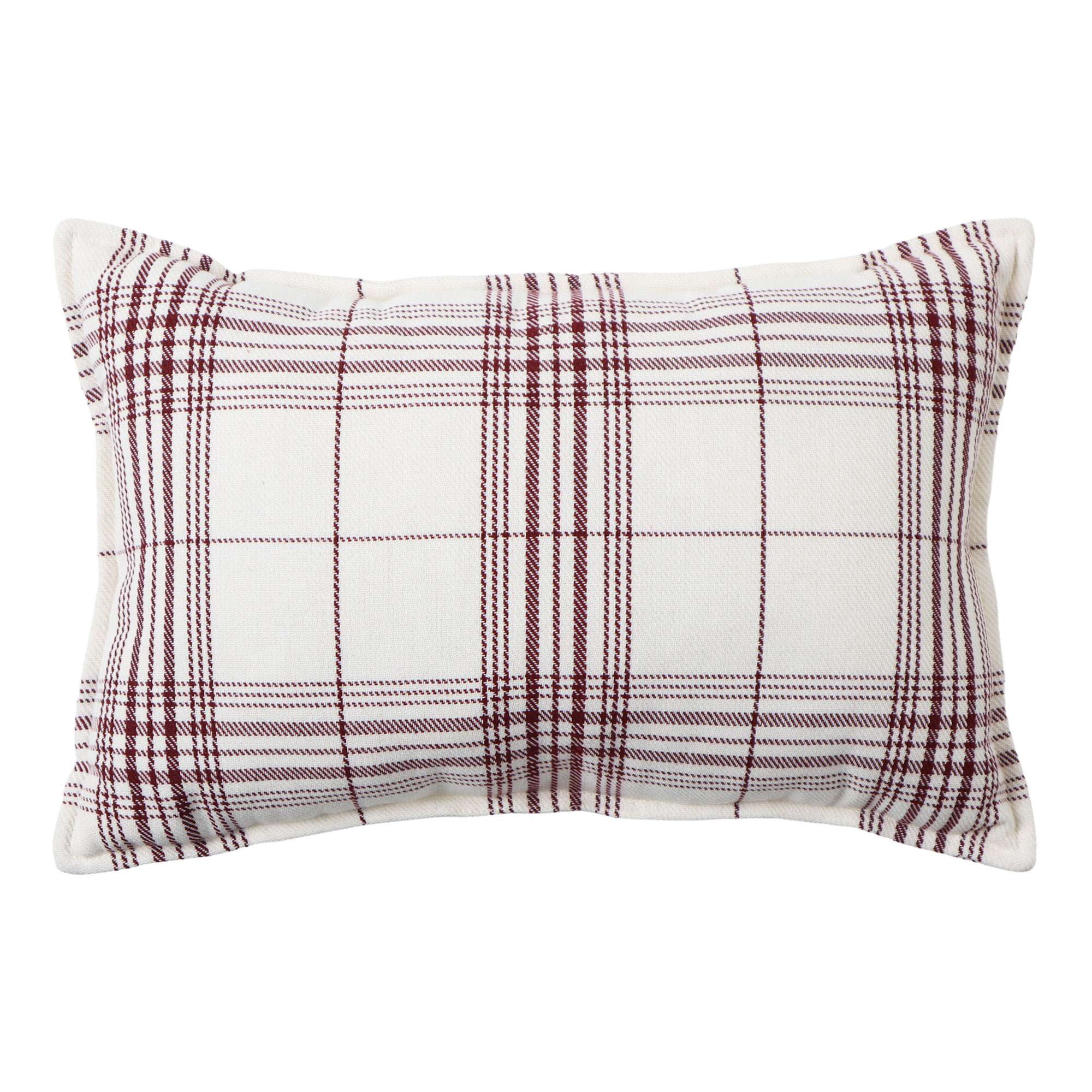 Holiday Time PL HOHOHO Plaid Cushion