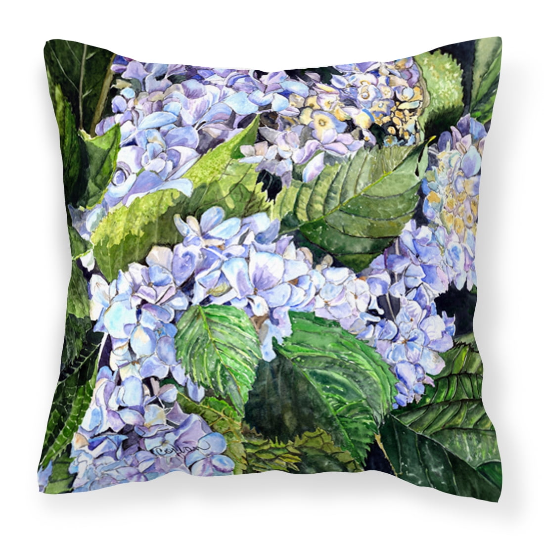 Hydrangea Fabric Decorative Pillow