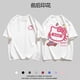 thumbnail image 1 of Sanrios Kawaii-Camiseta de manga corta de algodón para niños, Camiseta holgada de media manga con dibujos animados de Hello Kitty, regalo de cumpleaños, 1 of 4