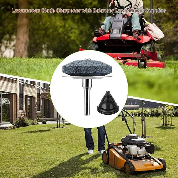 Drill attachment to sharpen mower blades new arrivals