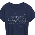 thumbnail image 3 of Star Wars - Constellation Logo - Women's Short Sleeve Classic Fit Tee, 3 of 5