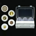 thumbnail image 1 of MYG 30pcs Plastic Clear Round Cases Coin Storage Boxes Capsules Holder for 16mm~46mm, 1 of 8