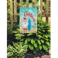 thumbnail image 2 of LADDKE Summer Merry Christmas Santa Claus Beach Holiday Swimsuit Travel Activities Garden Flag Decorative Flag House Banner 12x18 inch, 2 of 2