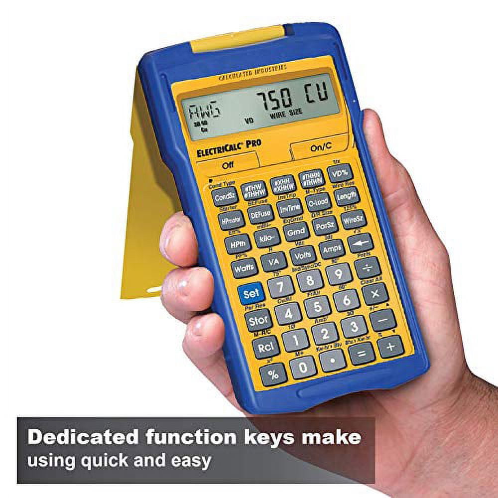 Calculated Industries ElectriCalc Pro Electrical Code Calculator 5070