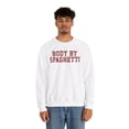 thumbnail image 5 of Spaghetti Sweatshirt Gifts Crew Neck Shirt Long Sleeve Unisex, 5 of 7