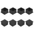 thumbnail image 1 of Uxcell 8-Pack Tapas de Pierna Cuadradas para Muebles, Tapas de Pierna de 1.5" (38mm) para Sillas/Mesas/Camas, 1 of 7