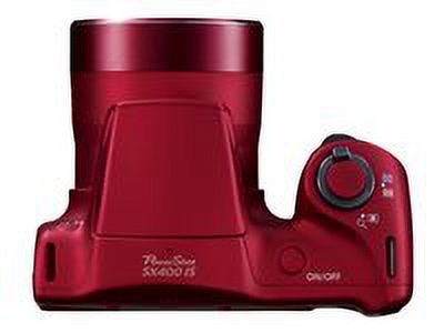 Canon PowerShot SX400 IS - Digital camera - High Definition - compact - 16.0 MP - 30 x optical zoom - red - image 31 of 72