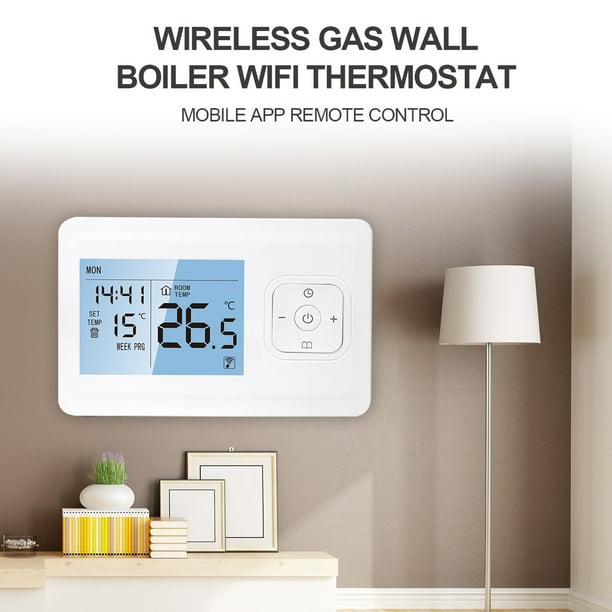 Amdohai Smart Thermostat WIFI Smart Heating Radiator Thermostat APP Control Indoor Constant Temperature Controller Digital Programmable Thermostat