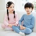 thumbnail image 4 of Pijamas de invierno para niños, pijamas de Navidad, ropa interior térmica para niños, pijamas de dibujos animados para niñas, niños, ropa de dormir para bebés, 4 of 4