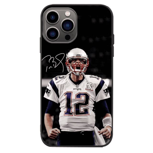 IPhone 12 13 14 Mini Pro Max plus phone case, Rugby American Football star Brady Iphone case