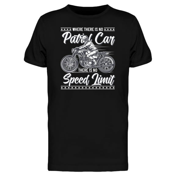 Where There Is No Patrol Car T-Shirt Men -Image by Shutterstock, Male 3X-Large