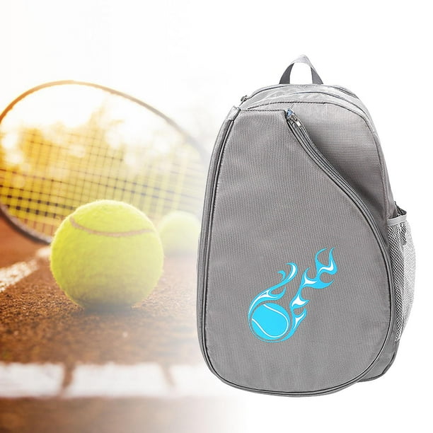 Sac à Dos De Tennis Avec Poches Latérales | Contient 3 Raquettes, Idéal Pickleball, Tissu Oxford