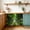Green, variant on Eucalyptus Leaves Cabinet Curtain 32"Wx55"L,Dustproof Pantry Door Curtain with Self Adhesive Tape,Rustic Sage Green Botanical Burlap Tall Storage Cover Privacy Drape for Bathroom Kitchen Laundry Room
