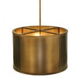 thumbnail image 5 of Meyda 148673 36 in. Drum LED Pendant, Antique Copper & Silver Mica, 5 of 5