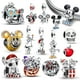 thumbnail image 2 of Abalorio de Minnie de plata 925, abalorio compatible con Pandora original, colgante de Disney de Herocross, joyería de cuentas de coco Micky, regalo de halloween para mujer, 2 of 4