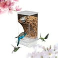 JilgTeok Feeder,Automatic Bird Feeder, Automatic Bird Food Dispenser
