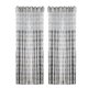 thumbnail image 5 of Cortina semitransparente Cortina de gasa para ventana Divisor de habitación para balcón de dormitorio, 140x260cm, Gris, 2 piezas Methold LF0161-06B*2, 5 of 7