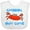 AA-White, variant on Inktastic Crabby but Cute Boys or Girls Baby Bib