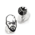 thumbnail image 2 of Marvel Nick Fury Silver Cufflinks, 2 of 5