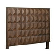 thumbnail image 4 of Origins by Alpine Trig Queen Wood Panel Bed in Antique Brown, 4 of 6